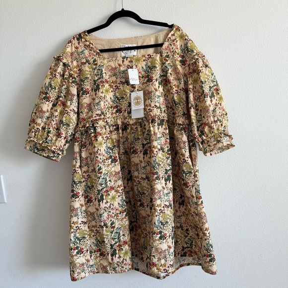 NWT Free People X Meadows Daphne Babydoll Dress - Picture 3 of 6